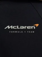 F1 Team Vintage Soft Black Track Jacket View Logo