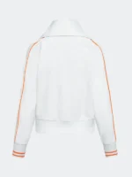 F1 Team Vintage Soft White Track Jacket Back View