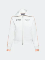 F1 Team Vintage Soft White Track Jacket Front View