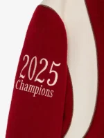 Germain Walk in Paris Varsity Jacket Close-Up