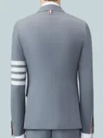 Back view of the Gunther Forst The Beauty Stripe Blazer.