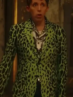 Front view of the Gunther The Beauty Green Blazer in green.