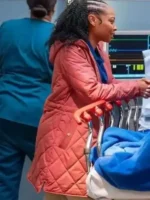 Jenkins Chicago Med Quilted Jacket Side Full Look