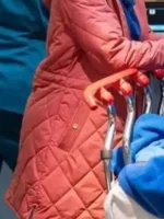 Jenkins Chicago Med Quilted Jacket Side View