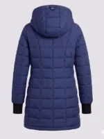 Jessy Schram Chicago Med S10 Puffer Coat Back View