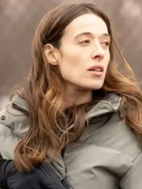 Kim Burgess Chicago Med Puffer Jacket Close-Up