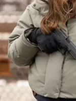 Kim Burgess Chicago Med Puffer Jacket View Closure