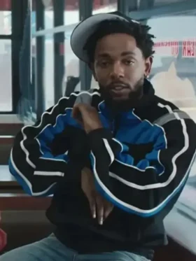 Lamar Not Like Us 2024 Track Jacket Closure View