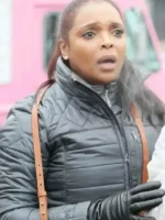 Lockwood Chicago Med Black Puffer Jacket Side Look