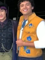 Side profile of the Lewis Hamilton Brazil Track Jacket.