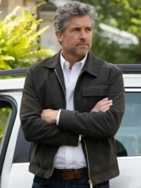 Front view of the Killer Angelo Doyle Black Jacket.