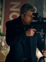 Close-up of the fabric on the Memory of a Killer Angelo Doyle Blazer.