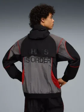 Puma x AC Milan x Slam Jam Track Jacket Back View