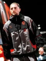 Puma x AC Milan x Slam Jam Track Jacket Closure View