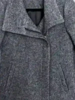 Rachel Nicks Chicago Med S10 Grey Jacket Close-Up