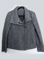 Rachel Nicks Chicago Med S10 Grey Jacket Full Look