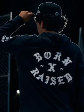 Raised World Baseball Classic Hoodie Back View
