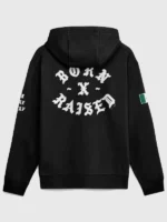 Raised World Baseball Classic Hoodie Back View Look