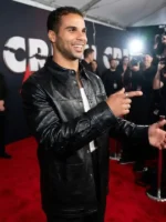 Side profile of the Scream 7 Mason Gooding Leather Jacket.