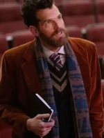 Front view of the Scream 7 Timothy Simons Corduroy Blazer.