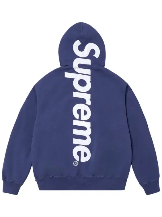 Shop Supreme Satin Applique Hooded Sweatshirt | 14 Colors