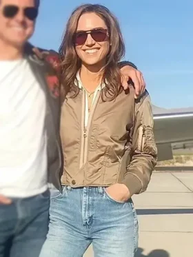 Top Gun Maverick Penny Benjamin Jacket View Look