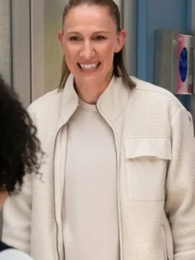 Vandersloot Chicago Med Sherpa Jacket Close-Up