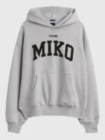 A stylish lifestyle look of the Young Miko Gap Hoodie.
