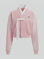 BABYMONSTER X Adidas Hanbok Fusion Jacket pink style for women