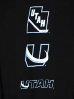 Utah Mammoth Hoodie Ribbed Finish View