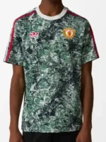 Direct front profile of the Adidas x Stone Roses OG Icon T-Shirt.