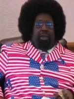 Afroman Court Suit American Flag Close-Up View