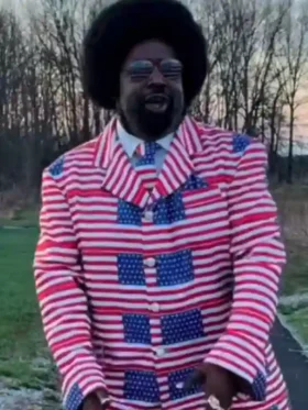 Afroman Court Suit American Flag Front View