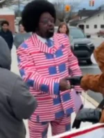 Afroman Court Suit American Flag Side View