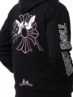 Chrome Hearts Deadly Doll Black Hoodie Back Design