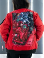 Detailed design view of the Dogfight Sengoku Edition Jacket.