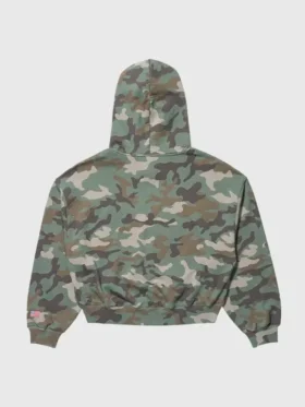 Clean rear perspective of the Gap Katseye Daniela Hoodie.