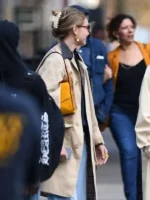igi Hadid NYC 2026 Trench Coat view look showing full styled outfit and street wearable appeal