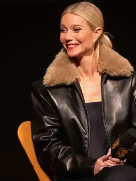 Gwyneth Paltrow Marty Supreme Jacket Closure View