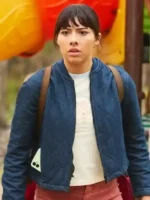 Direct front profile of the Hive 2026 Xochitl Gomez Bomber Jacket.