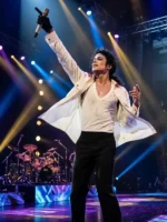 Jaafar Jackson Michael White Jacket View Look