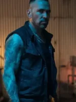 Legend of the White Dragon Jason David Frank Vest side view showing profile shape and clean fit