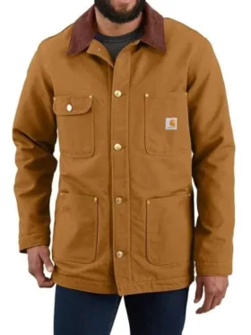 Man on Fire S01 John Creasy Cotton Jacket view look showing full shape and clean cotton style