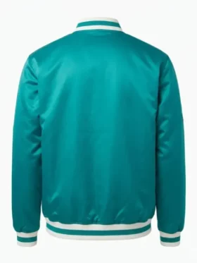 Clean rear perspective of the Mariners Hello Kitty Jacket.