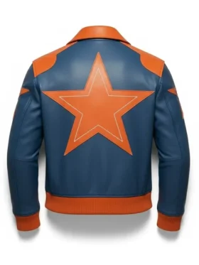 Marty Supreme Classic Bomber Jacket back view showing rear shape, bomber structure, and clean finish