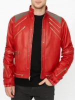 Direct front profile of the Michael Jaafar Jackson Beat It Jacket.