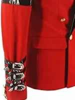 Michael Jackson Award Ceremony Red Blazer Look