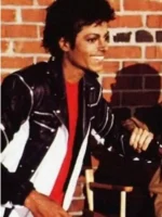 Macro shot of the Michael Jackson MJ Pepsi Ad Jacket material.