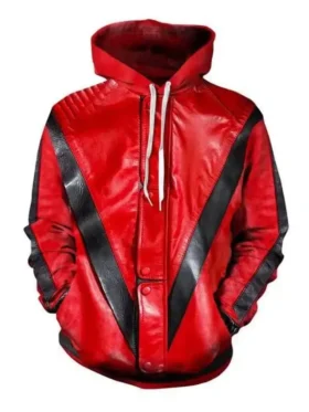 Michael Jackson Thriller Hooded Jacket Front View