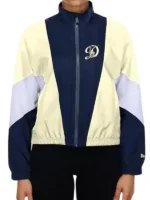 Direct front look at the New Era Leisure City Connect Windbreaker.